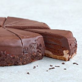 Chocoladetaart puur