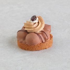 Mokka crème gebakje